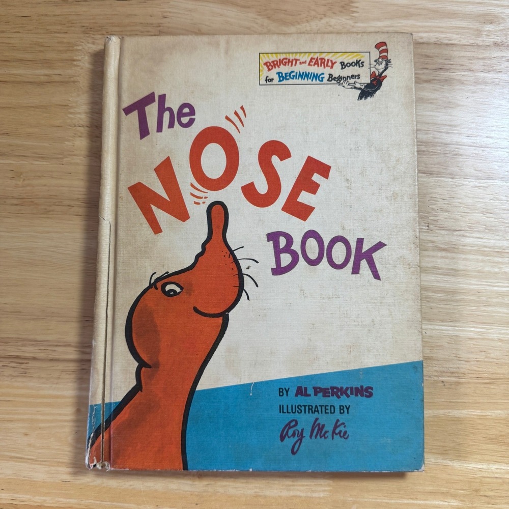 The Nose Book Al Perkins Illustrated Roy McKie 1970 Bright‎ Early Book